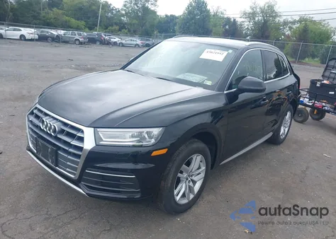 2020 Audi Q5 Premium 45 Tfsi Quattro S Tronic z USA, uszkodzony, nr VIN WA1ANAFY6L2077192